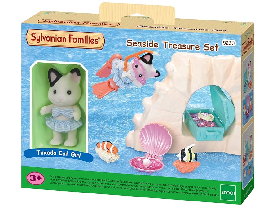 EPOCH - 新品未開封品 シルバニアファミリー Seaside Treasure Set Amazon.co.jp: Sylvanian Families Seaside Treasure Set : おもちゃ